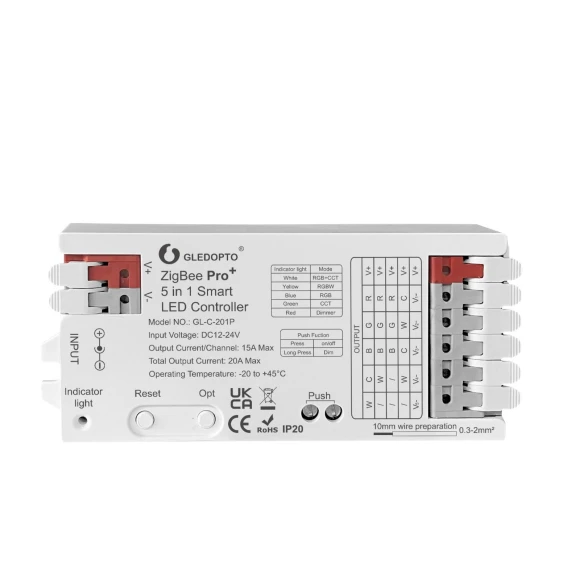 5-in-1 LED Strip Controller, Winnerer Sun