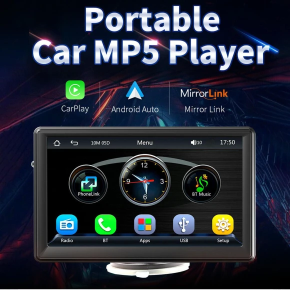 Portable Automatic Rear View Monitor, AUTO and MOTO