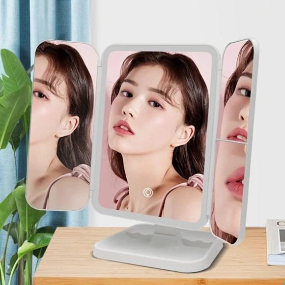 Smart Mirror with Adjustable 180° Rotation, Weiyuan