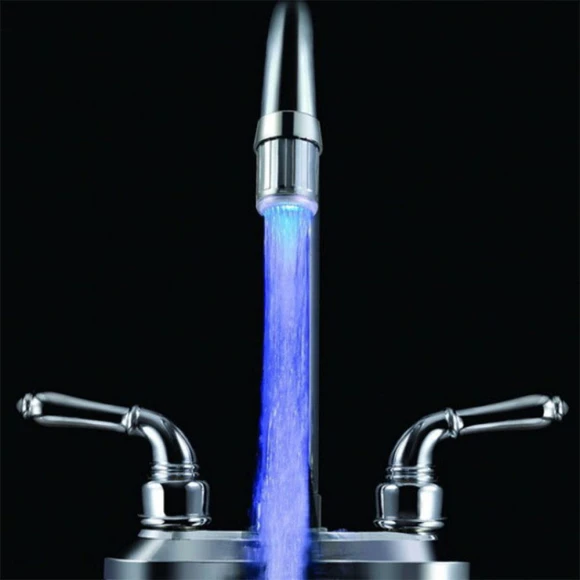 Color Changing Faucet with LED Light and Temperature Control, Teenyee