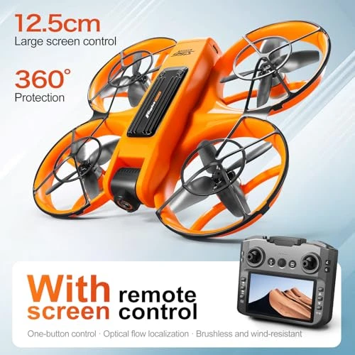 FPV Remote Control Drone with Screen, APIZCUK