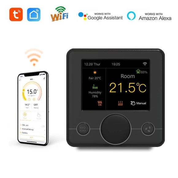Smart Thermostat with Color Screen, Discount Domain