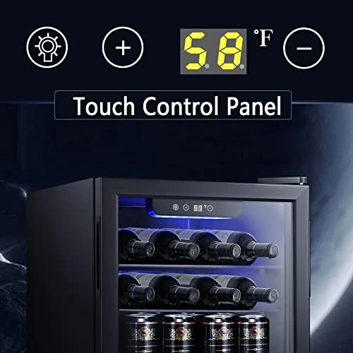 Wine Cooler Cabinet Beverage Refrigerator, Antarctic Star