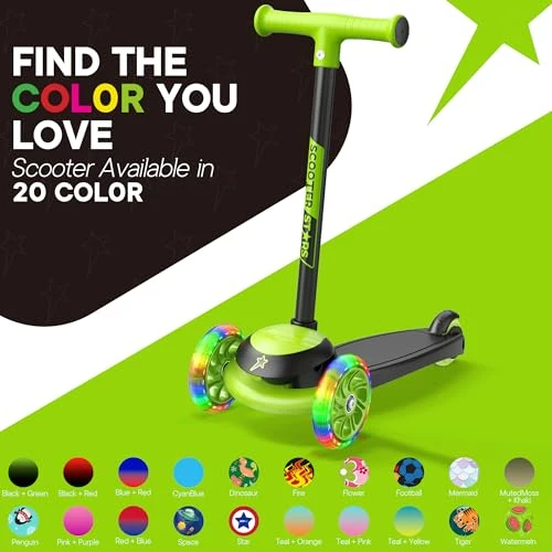 3 Wheel Scooter, Scooter Stars