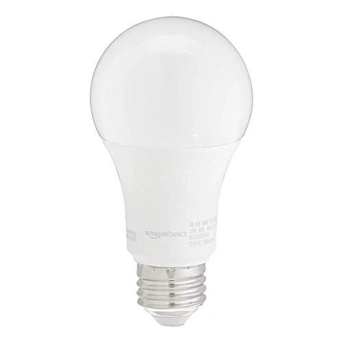 A19 LED Light Bulbs, Amazon Basics