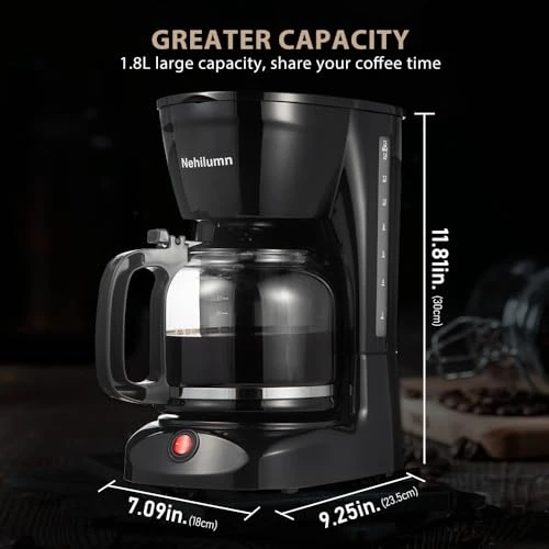 Drip Coffee Maker, Nehilumn