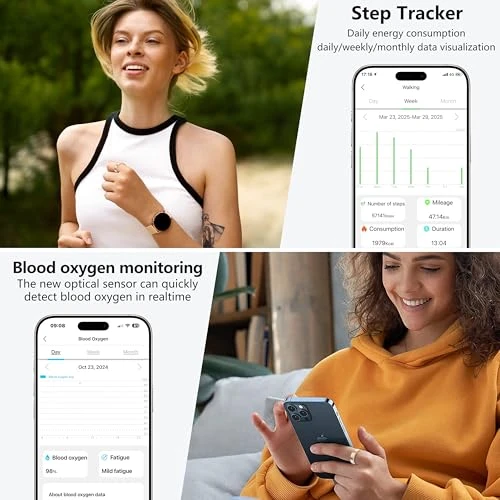 Smart Ring for Fitness & Health Tracking, DustAway