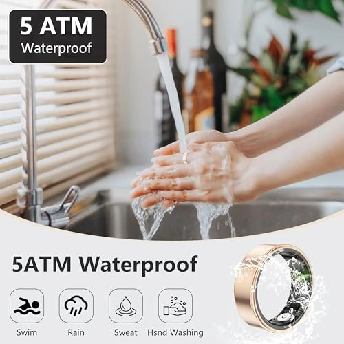 Smart Ring for Fitness & Health Tracking, DustAway