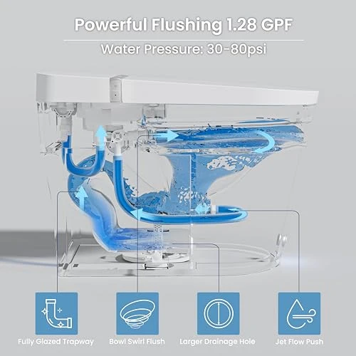 Smart Toilet with Bidet, CASTA DIVA