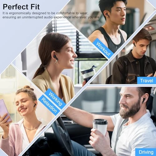 Wireless Earbuds with Deep Bass, Long Battery Life, and IP7 Rating — Wireless Earbuds, Radidi