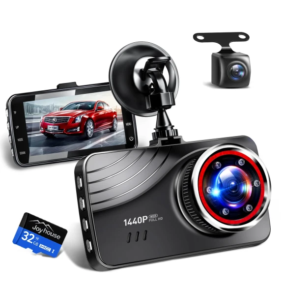 Dual Camera Dash Cam, SAMURAI STYLE