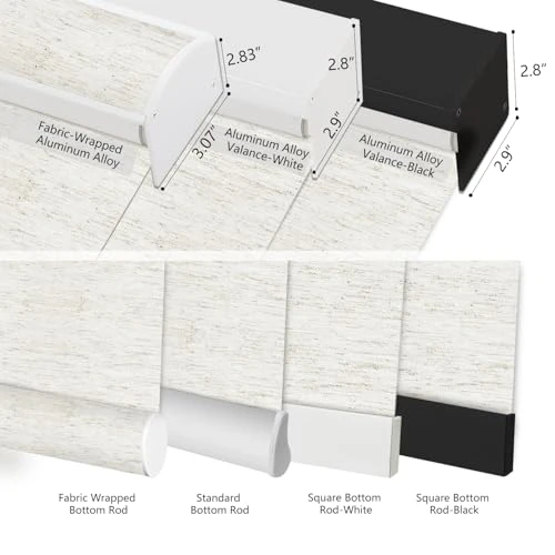 Motorized Blinds with Remote, Aprilsmart