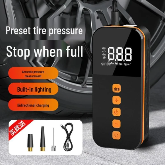 Smart Wireless Portable Car Air Pump, Discount Domain