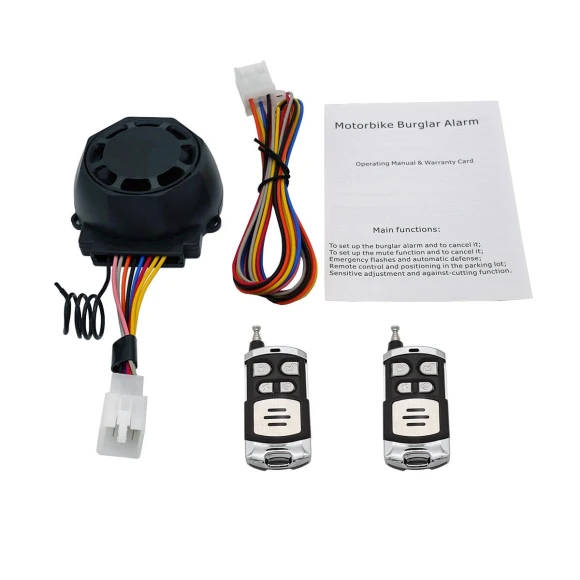 Universal 12V Motorcycle Anti-Theft Alarm System, Discount Domain