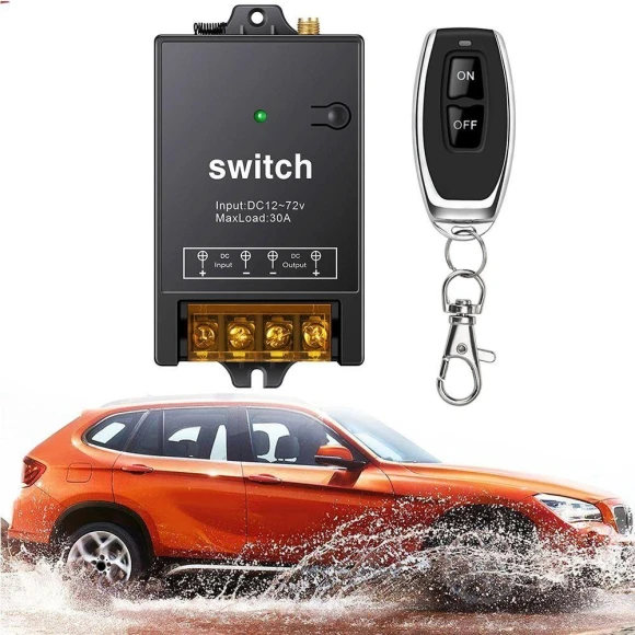 Wireless Controller 433 MHz Micro Receiver Smart Switch Mini Relay LED Lamp Door Controller, Bush Culture