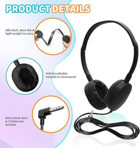 Classroom Headphones, ZHENWAY