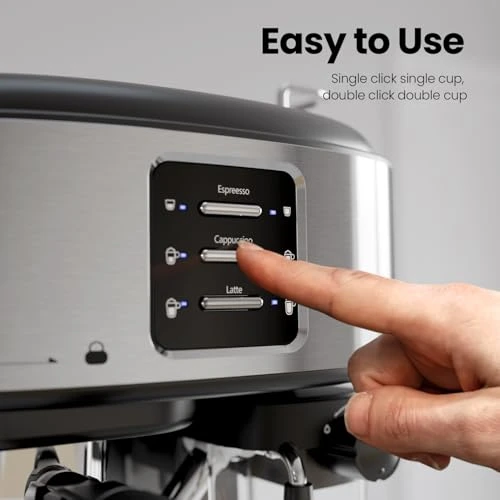 Espresso and Cappuccino Machine, Electactic