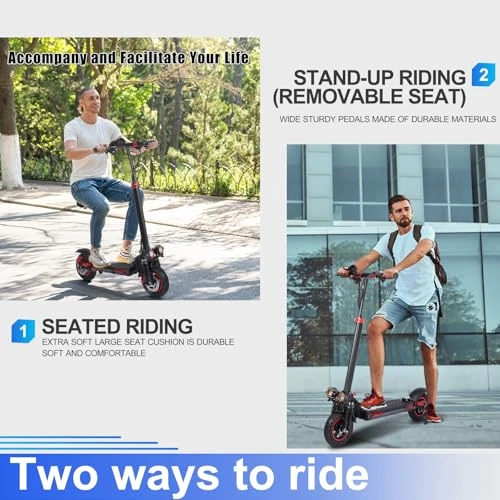 Electric Scooter with Removable Seat, FREEBOY