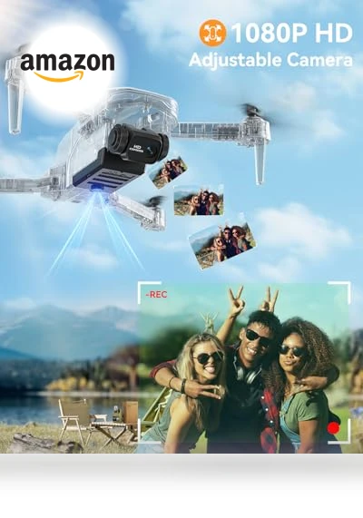 Foldable Mini Drone with Camera — Drones, FERIETELF