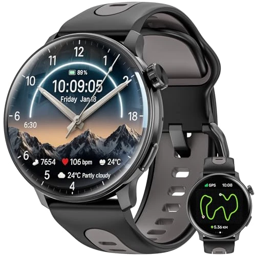 GPS Smart Watch with AMOLED Screen, Mingdaln