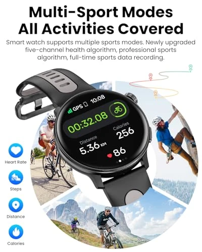GPS Smart Watch with AMOLED Screen, Mingdaln