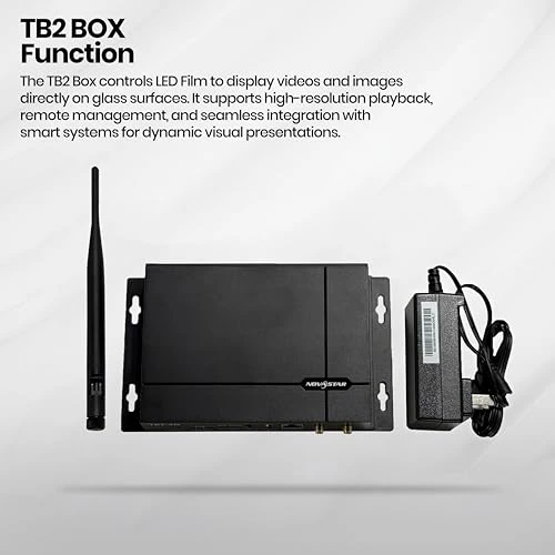 LED Controller Box for Transparent LED Film Display, INWIXA