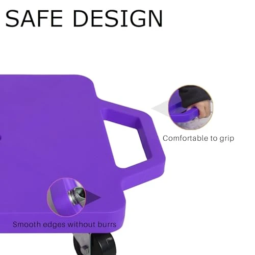 Plastic Scooter Boards with Handles for Kids, romrex