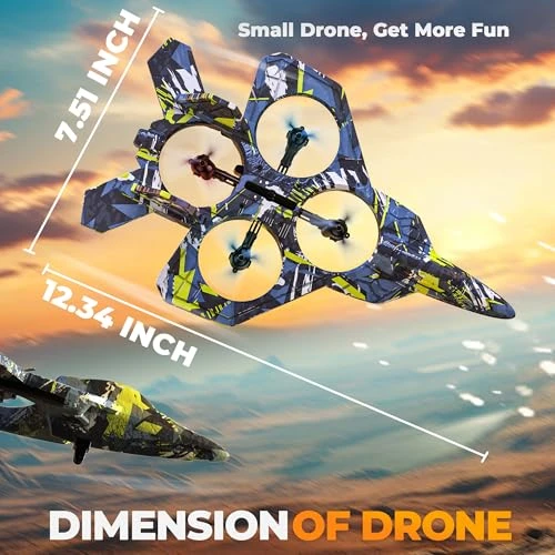 RC Fighter Airplane Mini Drone, BEZGAR