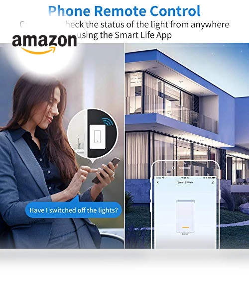 Smart Light Switch 3 Pack — Smart Home Hubs & Controllers, Tuykay