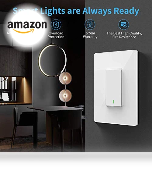 Smart Light Switch 3 Pack — Smart Home Hubs & Controllers, Tuykay