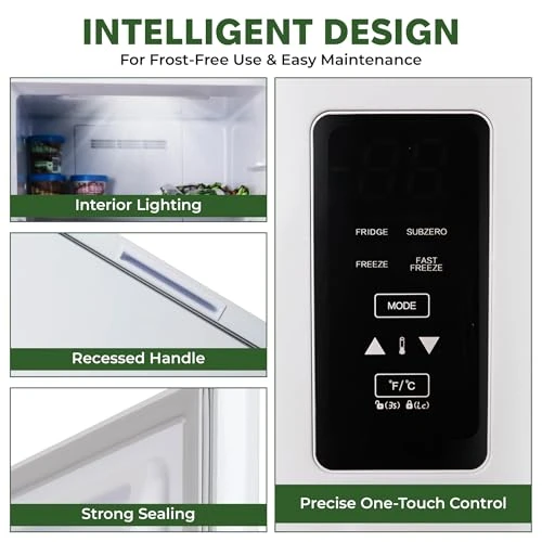 Upright Convertible Fridge/Freezer, Hamilton Beach