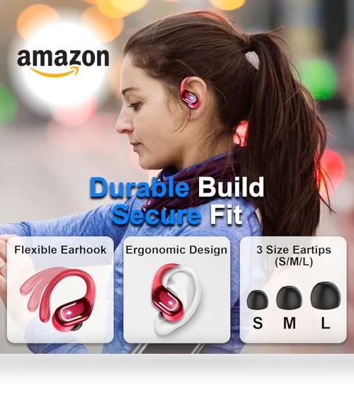Wireless Earbuds Sport — In-Ear Headphones, Rulefiss