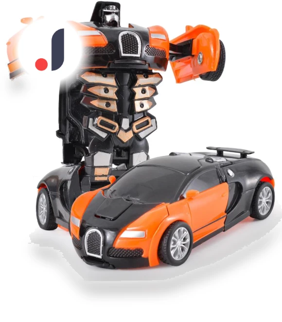 Automatic Deformation Robot Car Toy — Interactive Figures & Robots, Fourall-Model Cars