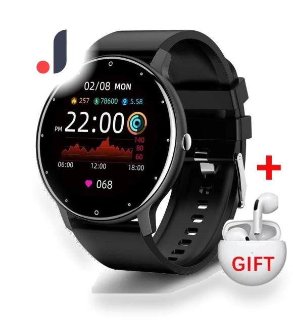Bluetooth Smart Watch with Heart Rate Monitor — Smartwatches, ZJM Mall