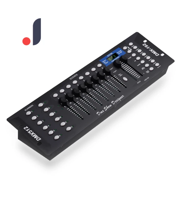 DMX512 Lighting Controller Console Panel — Black Light, TOMTOP JMS