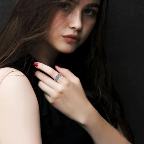 Fidget Spinner Anxiety Ring, Afftiny Jewelry