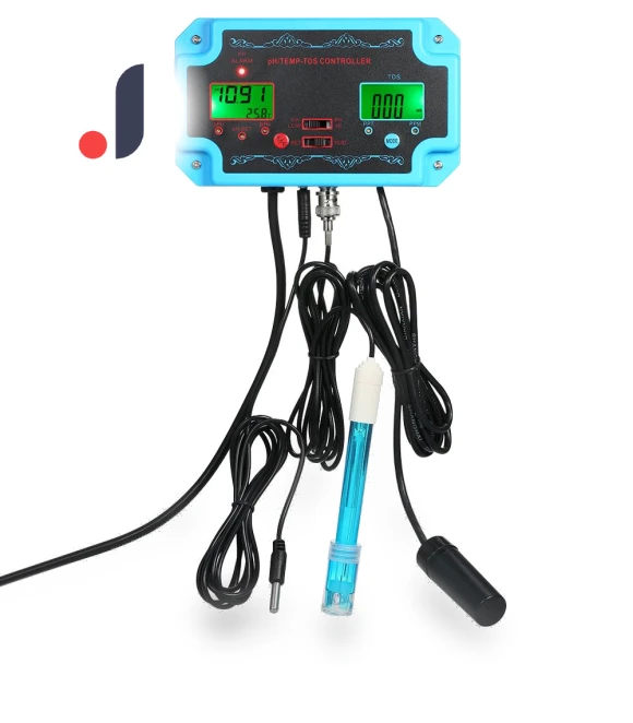 Professional Water Quality Detector 3 in 1 pH/TDS/TEMP Controller — Multiparameter Measurement Devices, Kkmoon