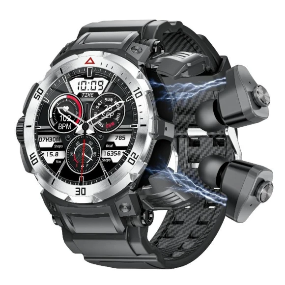 Smart Watch with Built-in Earphones — Smart Watch, Rainbuvvy