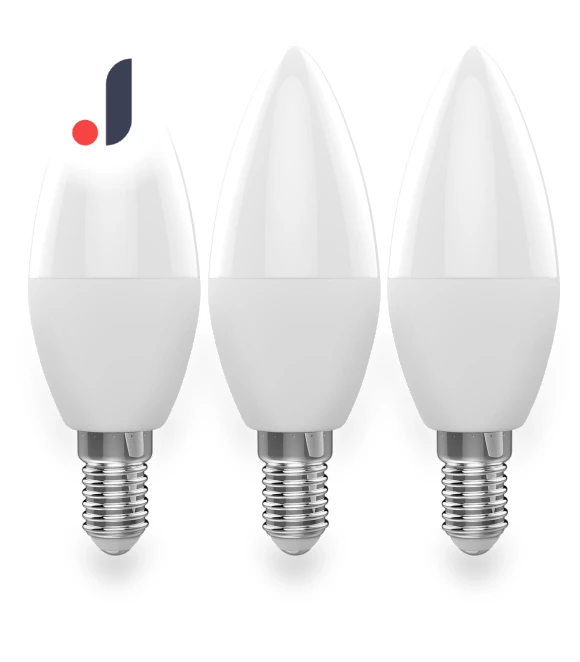 Smart Wi-Fi RGB+W+C LED Candle Bulb — LED, 3d printing machine