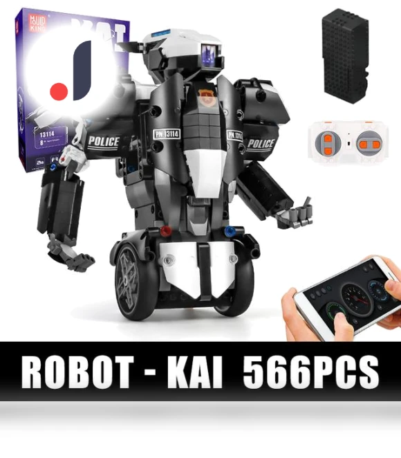 STEM Building Blocks Robot — Construction Kits, MOLD KING