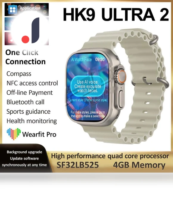 Ultra 2 Smartwatch — Wearable Accessories, Cliff of love