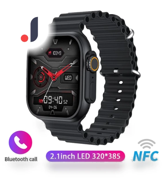 Ultra Series NFC Smartwatch — Wearable Accessories, SACOSDING