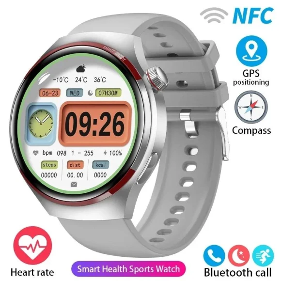 1.53" AMOLED Outdoor Sports Smartwatch — Smart Watch, SACOSDING
