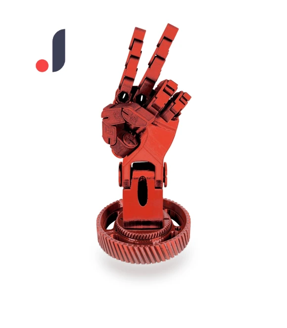 3D Printed Movable Jointed Robot Arm — Dolls & Figures, SimpleLife77