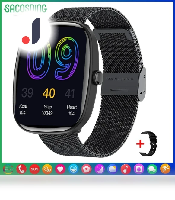 AI Smartwatch with Voice Calls — Smartwatches, SACOSDING