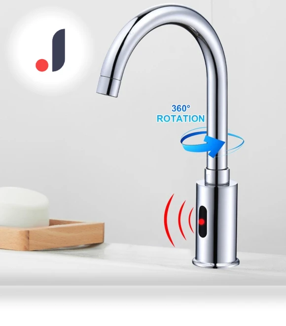Automatic Infrared Sensor Faucet — Hands-Free Faucets, Factory Discount Outlet