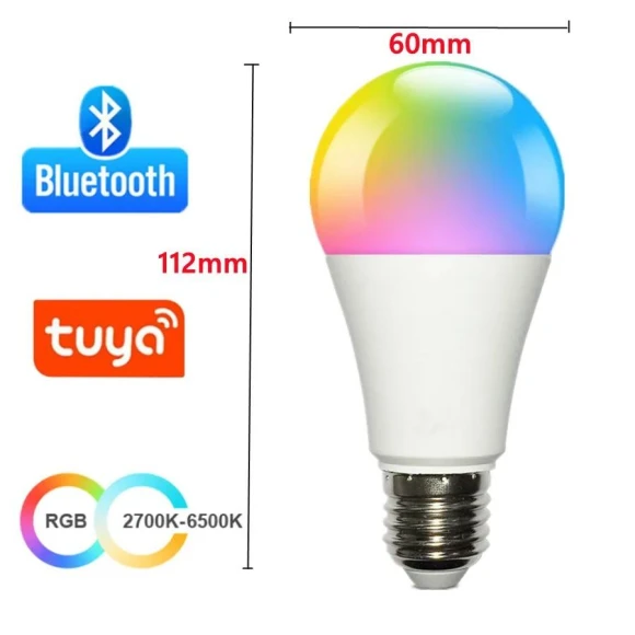 Color LED Smart Bulb — Smart Light Bulb, ZPG