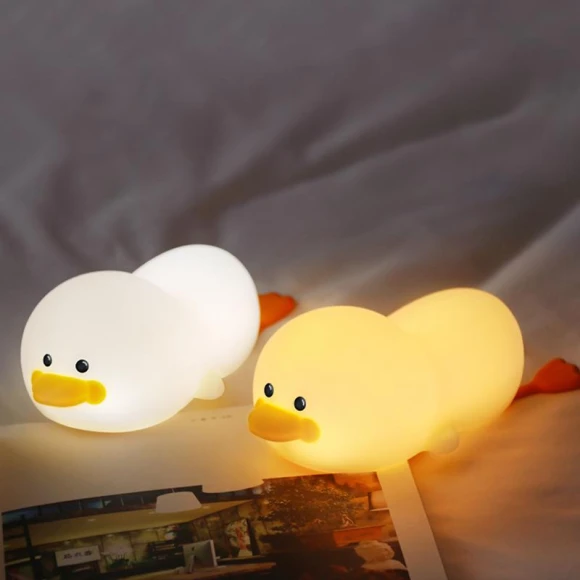 Cute Silicone Duck Night Light, Binchi Lighting Appliances