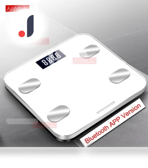 Electronic Smart Bathroom Scale — Weight Management Tools, Refreshing Home