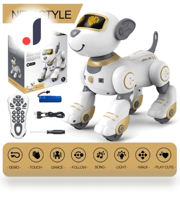 Electronic Smart Pet Robot Dog — Interactive Animal Companions, Carrefour home